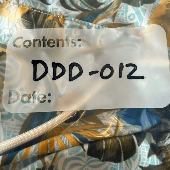 Tommy Bahama Mens Naples Tiki Tropics 6-Inch Swim Trunks Shorts Blue Size Large - Picture 10 of 10